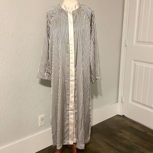 H&M long striped dress. Size L
